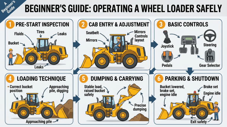 Guide to Operating a Wheel Loader Safely