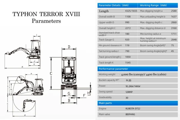 TYPHON-TERROR-XVIII-Prestige-2-Ton-Mini-Excavator-KUBOTA-Diesel-Engine-USA6.webp TYPHON-TERROR-XVIII-Prestige-2-Ton-Mini-Excavator-KUBOTA-Diesel-Engine-USA6.webp