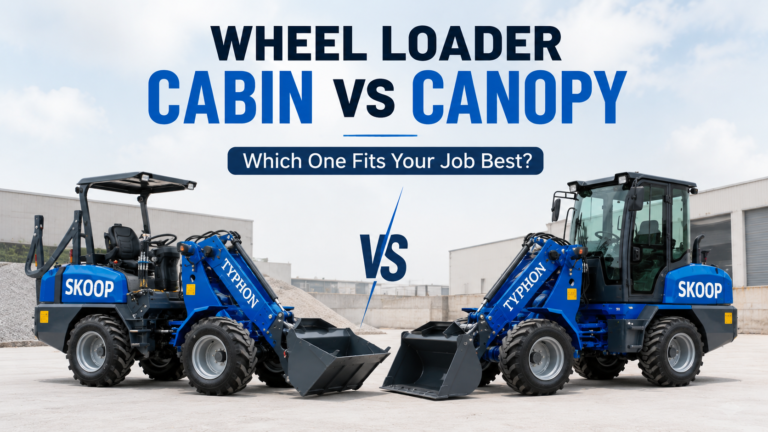Wheel Loader Canopy vs Cabin