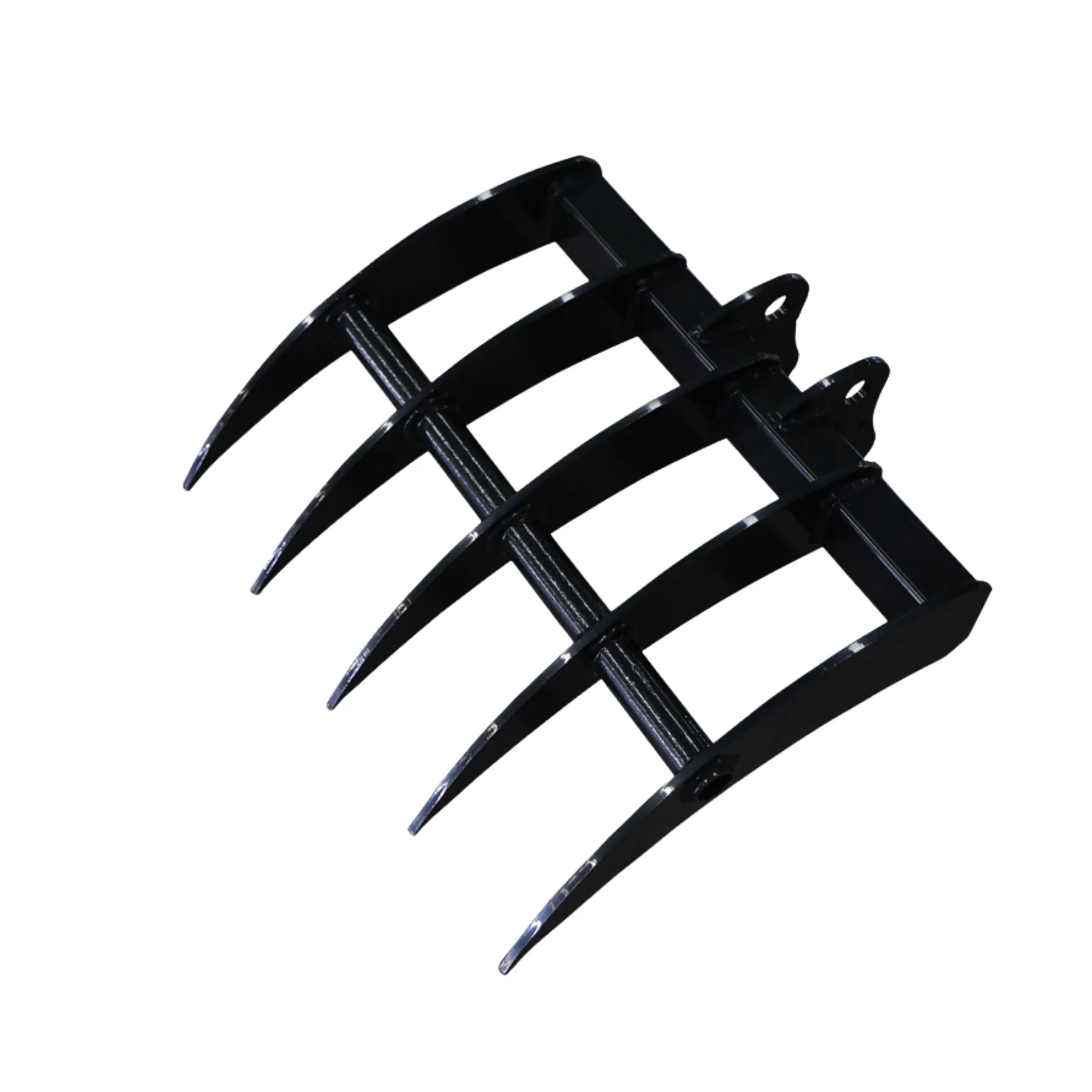 Mini Excavator Attachment Rake 22" Wide TYPHON Attachments For 2-3.5 ton Diggers For TERROR X2 PRO