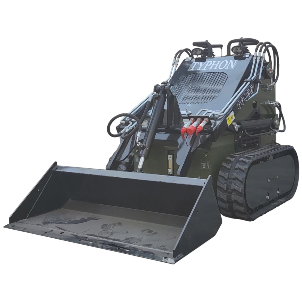 Skid-Steer Loader Tracked 22.1 HP Honda EPA Gasoline Engine for Gardens, Farming