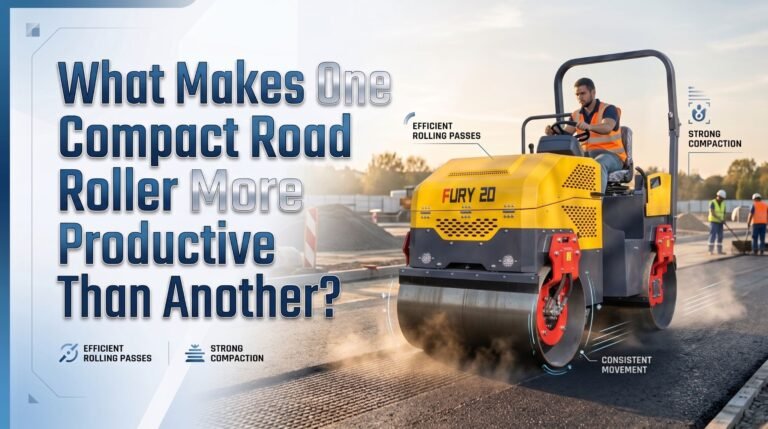 What Makes One Compact Road Roller More Productive Than Another?