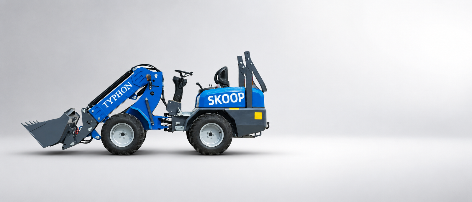 TYPHON SKOOP Compact Wheel Loader Banner