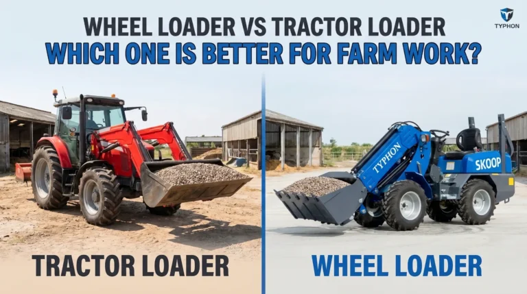 Wheel Loader vs Tractor Loader: Which One Is Better for Farm Work?